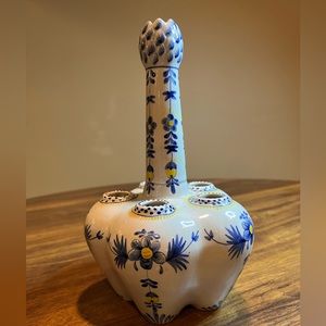Vintage porcelain tulip vase